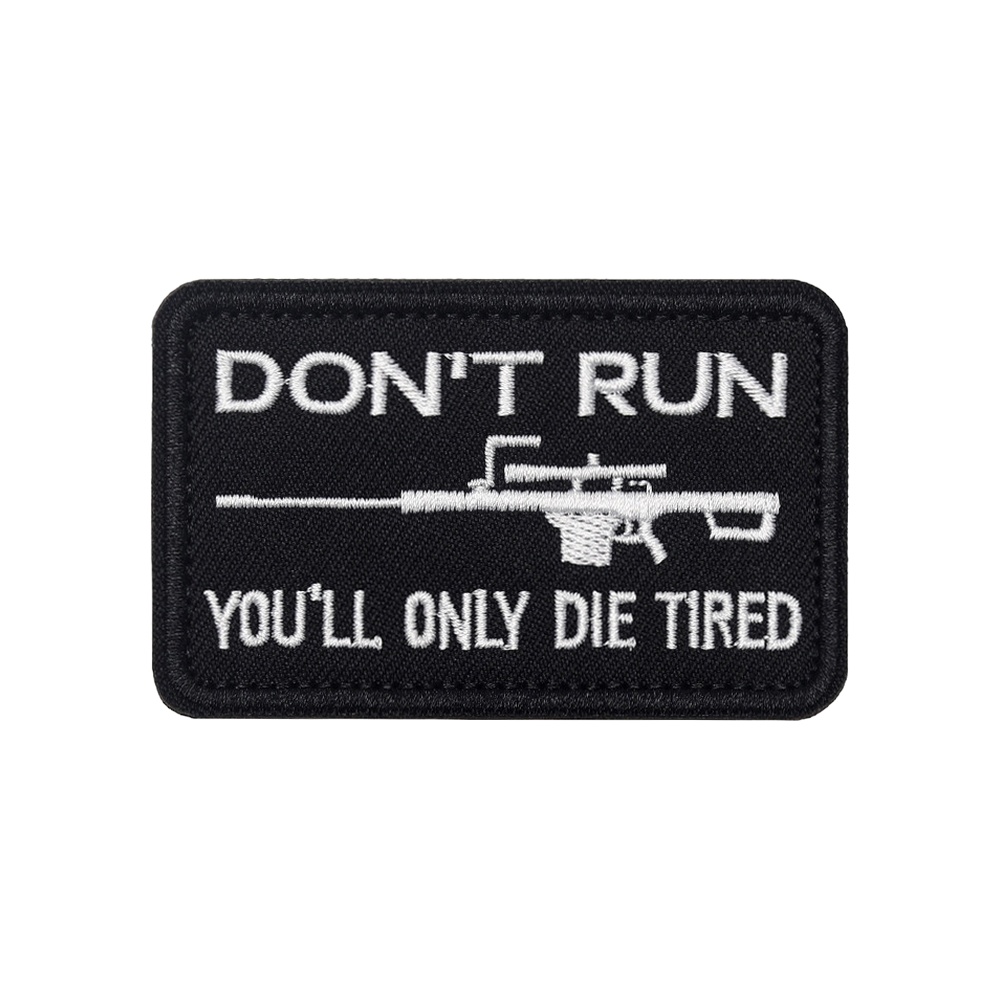 Urban Backpack Tactical - DON'T RUN Fun Meme Tactical Morale