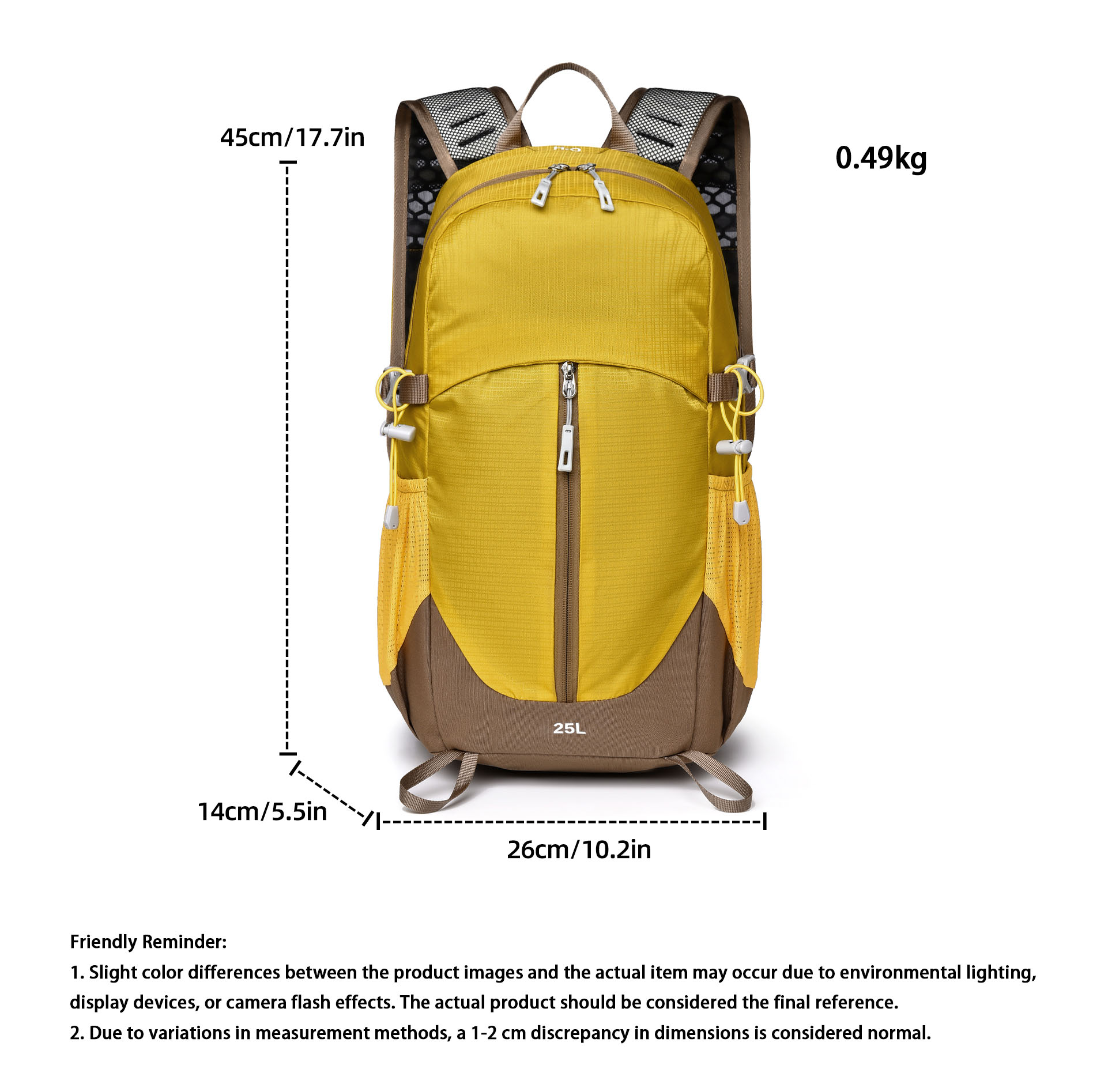 25l Large Capacity Hiking Back - Hiking Backpack Waterproof recension och pris