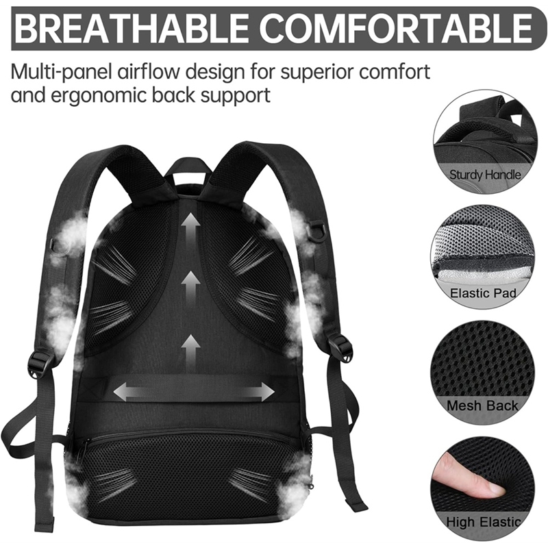 Large Travel Laptop Backpack,  - Travel Backpack Anti Theft recension och pris