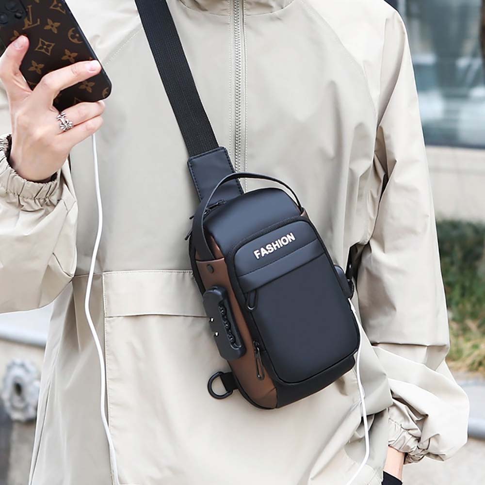 Men Cross body Bag Sling Backp - Sling Backpack Shoulder recension och pris