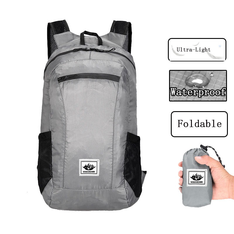 Outdoor Hiking Bag 20L Lightwe - Foldable Backpack Small recension och pris