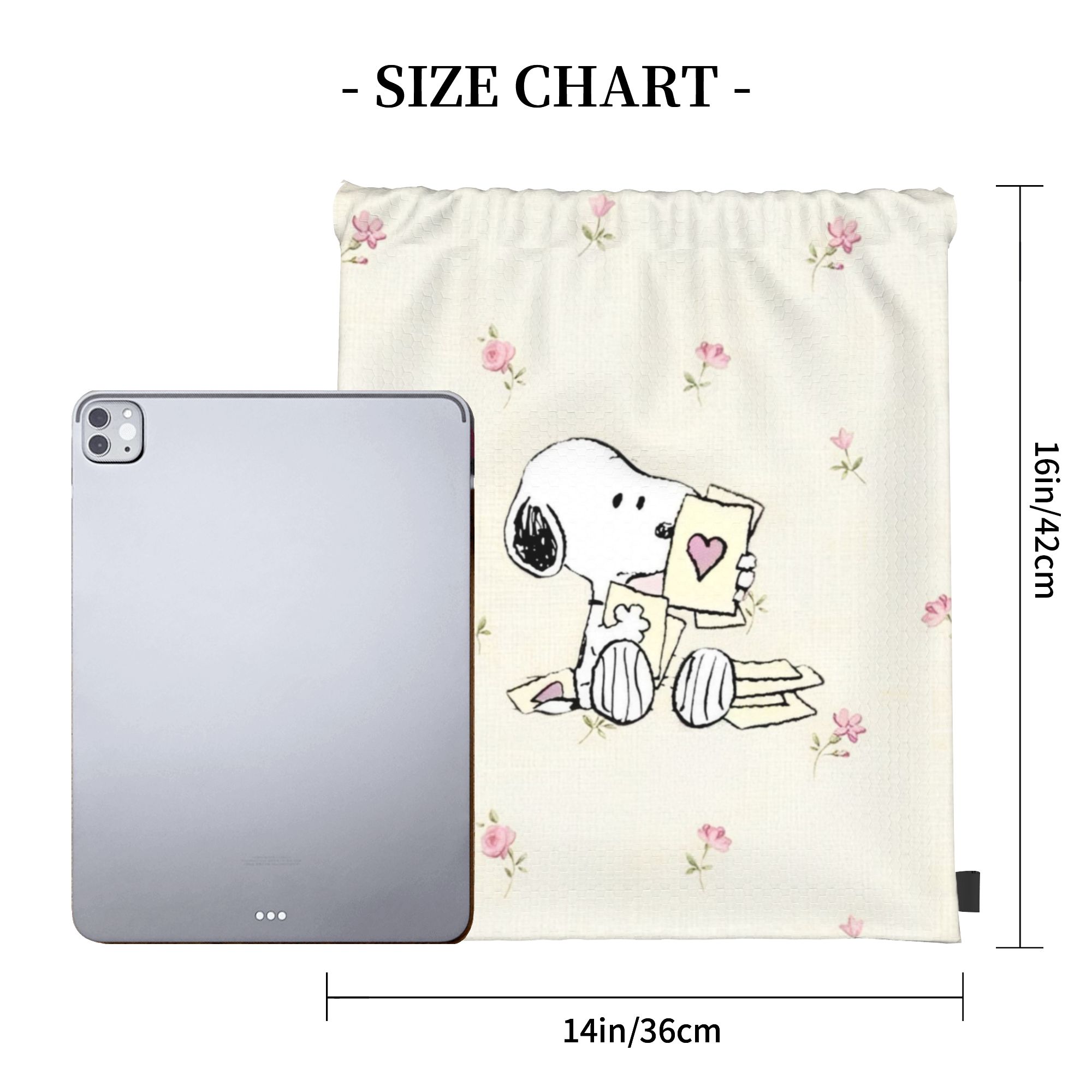 S-Snoopys Loving Gesture Backp - Drawstring Gym Bag recension och pris