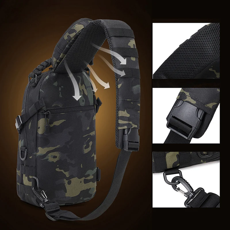 Men's Waist Bag Sports Shoulde - Sling Backpack Shoulder recension och pris