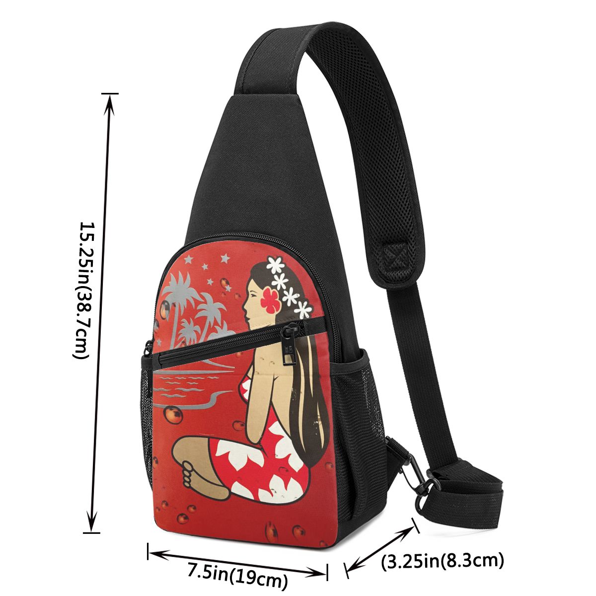 Hinano Tahiti Chest Bag Men Sl - Sling Backpack Shoulder recension och pris