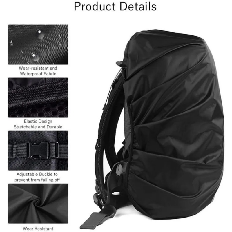 Reflective Waterproof Backpack - Rain Cover Backpack recension och pris