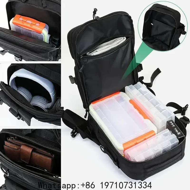 1000D Waterproof  Backpack Tac - Sling Backpack Shoulder recension och pris