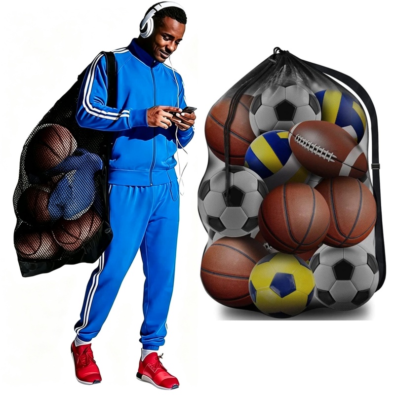 Large Capacity Portable Team T - Drawstring Gym Bag recension och pris