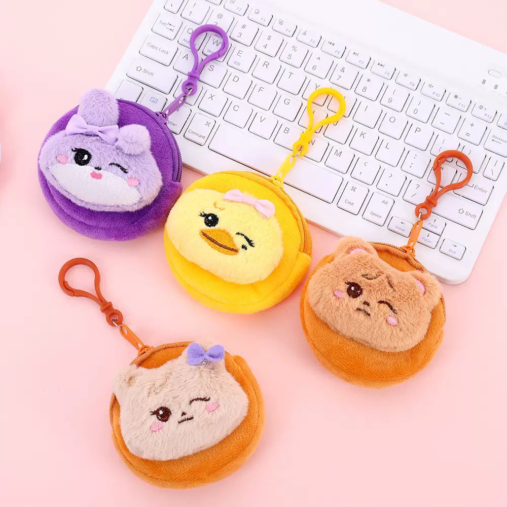 New Kawaii Plush Coin Purse Ke - Mini Backpack Purse recension och pris