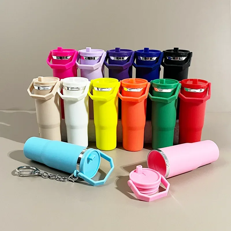 Mini Cup Keychain Tumbler Shap - Mini Backpack Purse recension och pris