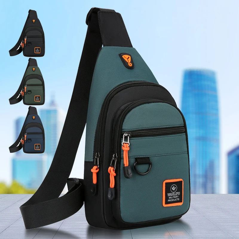 NEW Men's Chest Bag Men's Leis - Hiking Backpack Waterproof recension och pris