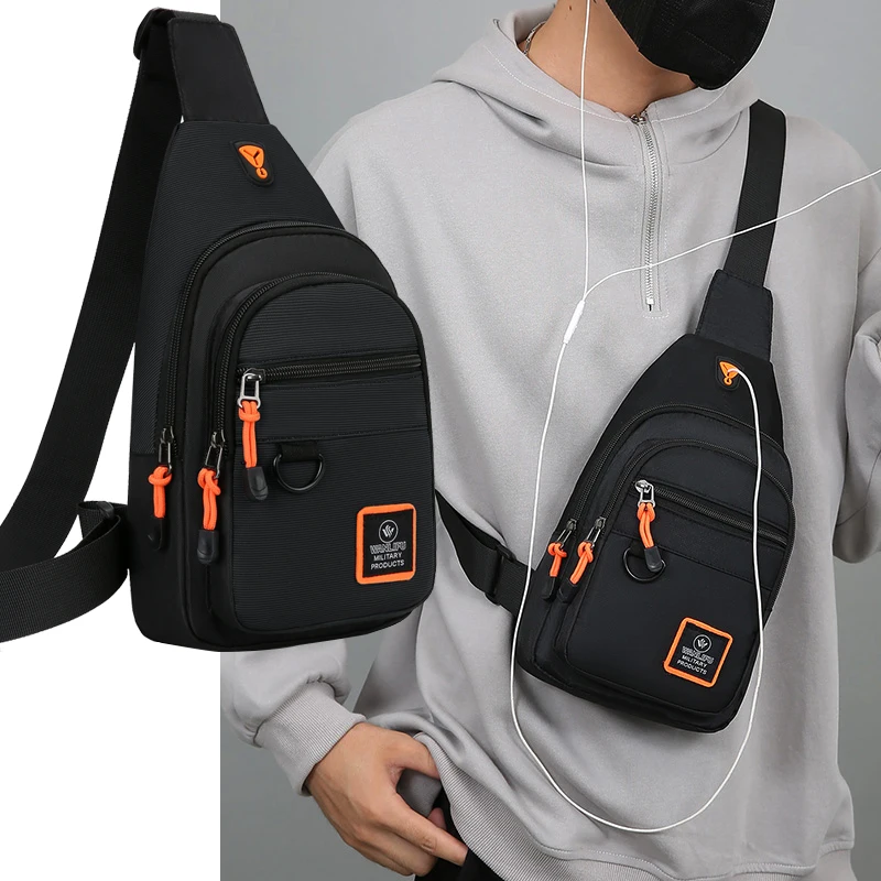 NEW Men's Chest Bag Men's Leis - Hiking Backpack Waterproof recension och pris
