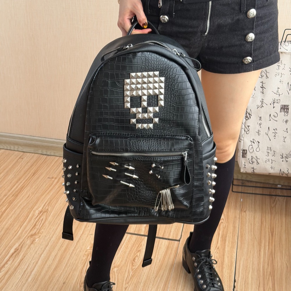 Original Black Crocodile Patte - Fashion Backpack Women recension och pris