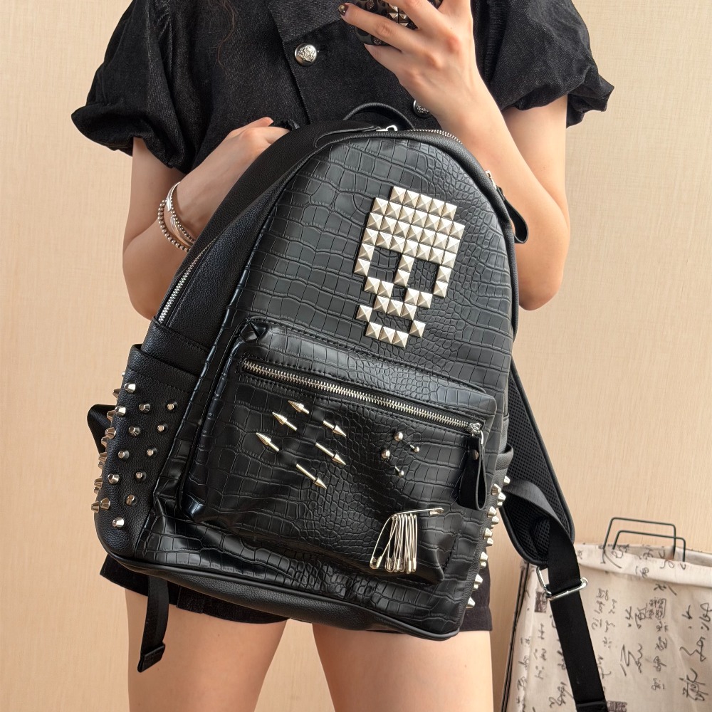 Original Black Crocodile Patte - Fashion Backpack Women recension och pris