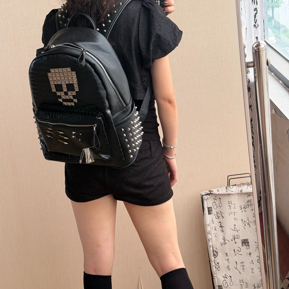 Original Black Crocodile Patte - Fashion Backpack Women recension och pris