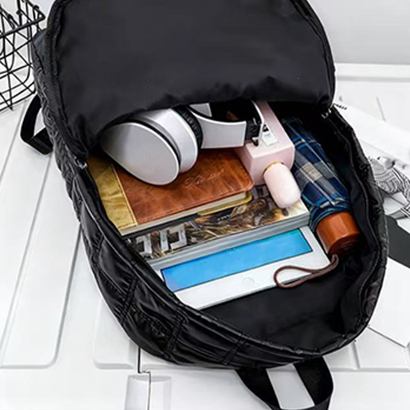 Trendy Stylish Shiny Backpack  - Canvas Backpack Casual recension och pris