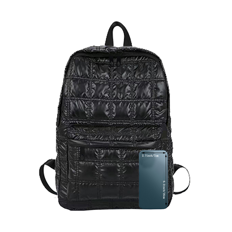 Trendy Stylish Shiny Backpack  - Canvas Backpack Casual recension och pris