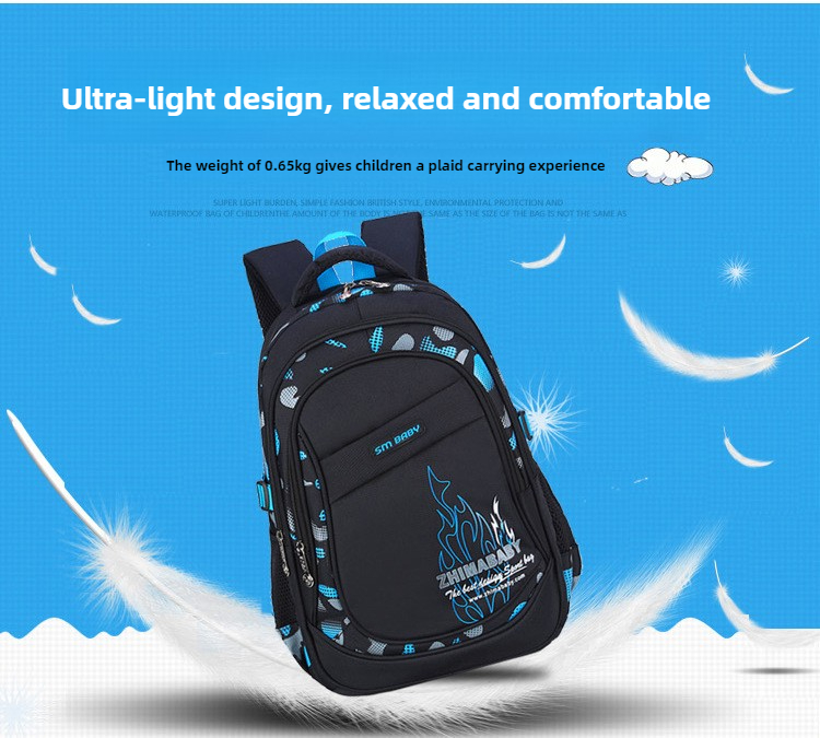 Waterproof Lightweight School  - Canvas Backpack Casual recension och pris