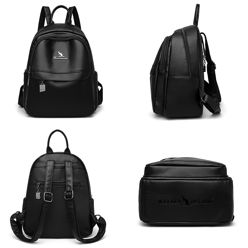 2024 New Women's Shoulder Bag  - Mini Backpack Purse recension och pris