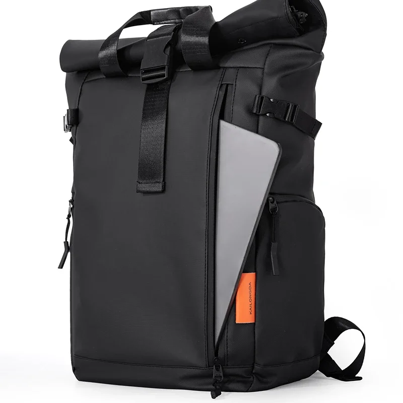 Unisex Fashionable Minimalist  - Canvas Backpack Casual recension och pris