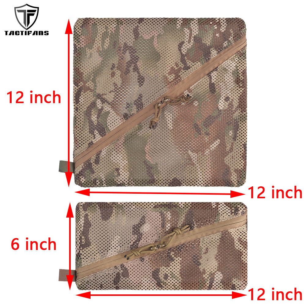 Tactical Mesh EDC Pouch Bag Ut - Backpack Insert Organizer recension och pris