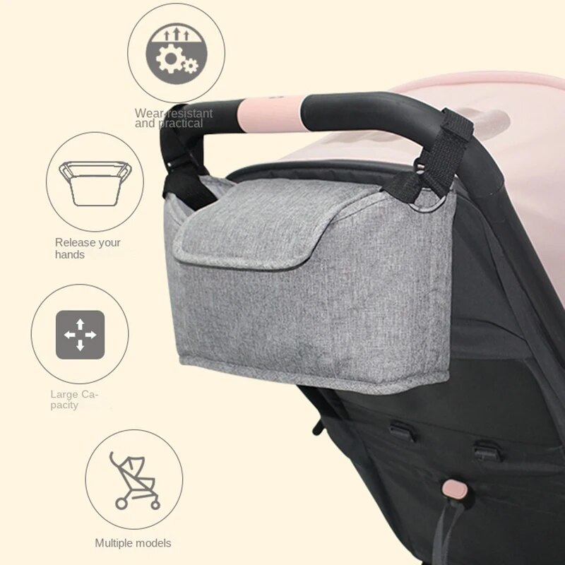 Baby Stroller Hanging Bags Mom - Backpack Diaper Bag recension och pris