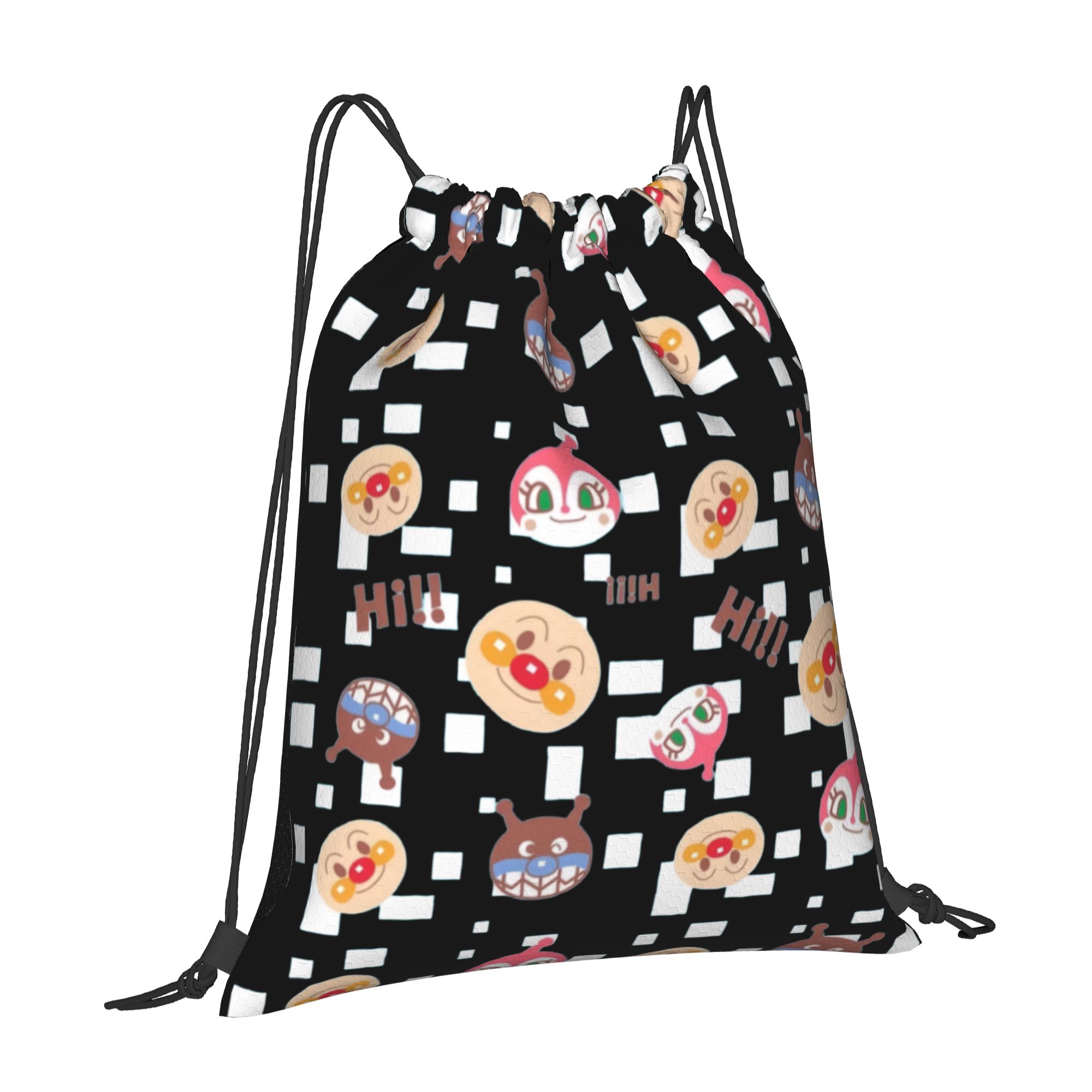 Custom Anpanmans Drawstring Ba - Drawstring Gym Bag recension och pris