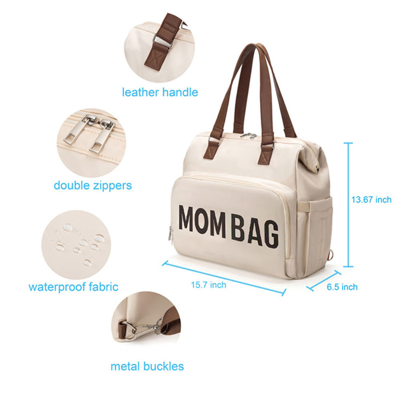 Large Capacity Diaper Bag Momm - Backpack Insert Organizer recension och pris
