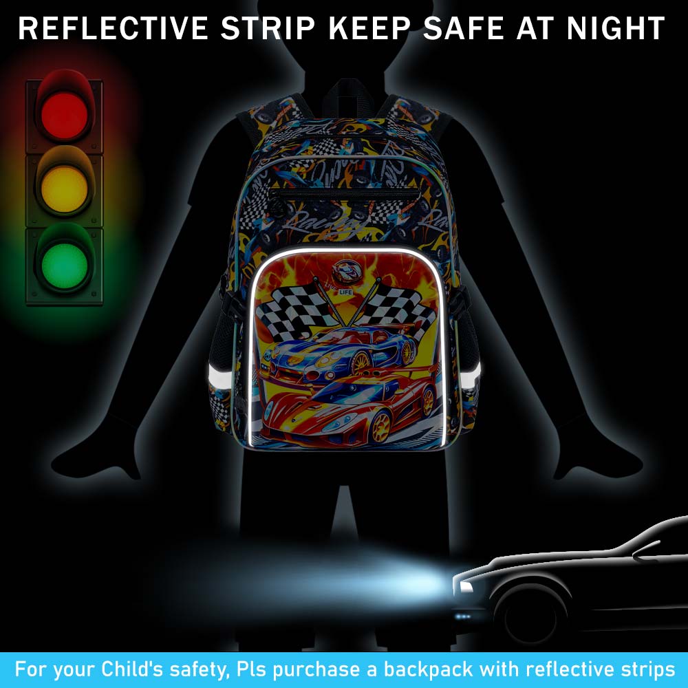 Bookbag for Kids Boys, 3PCS Ba - Hydration Pack Outdoor recension och pris