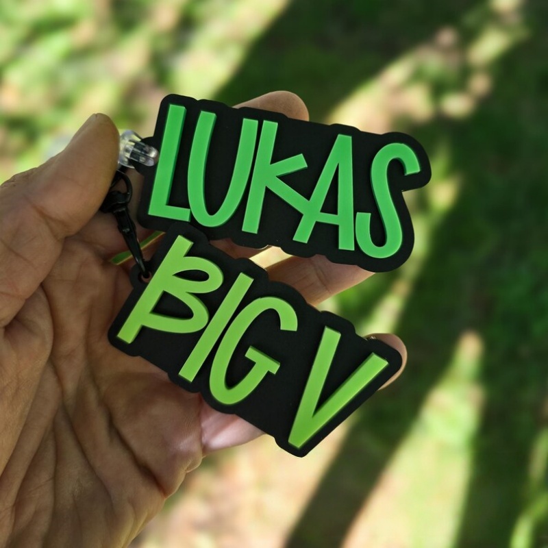 Customized Surname Tag, Person - Backpack Diaper Bag recension och pris