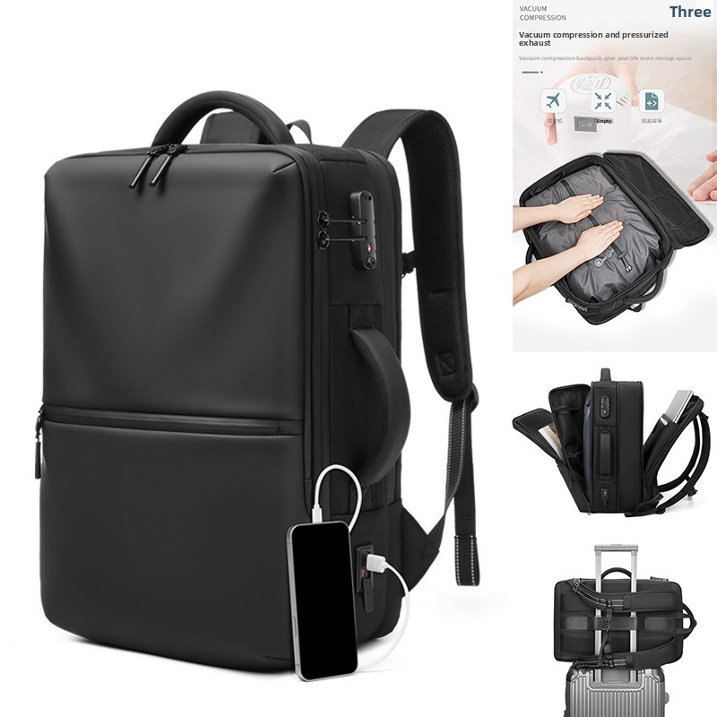 Waterproof Expandable Travel B - Business Backpack Brief recension och pris