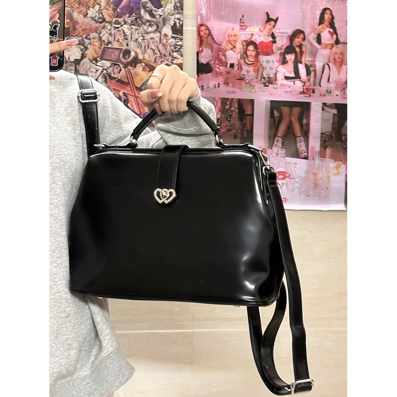 Vintage Black Y2k Mochila Wome - Leather Backpack Vintage recension och pris