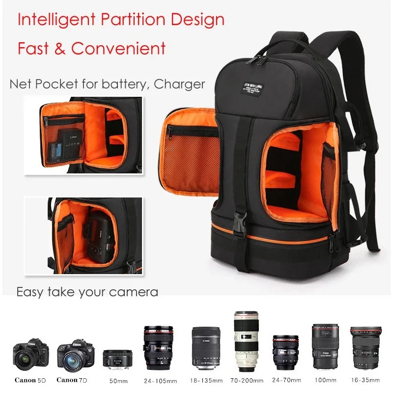 Waterproof Video Camera Backpa - Laptop Backpack 15.6 recension och pris