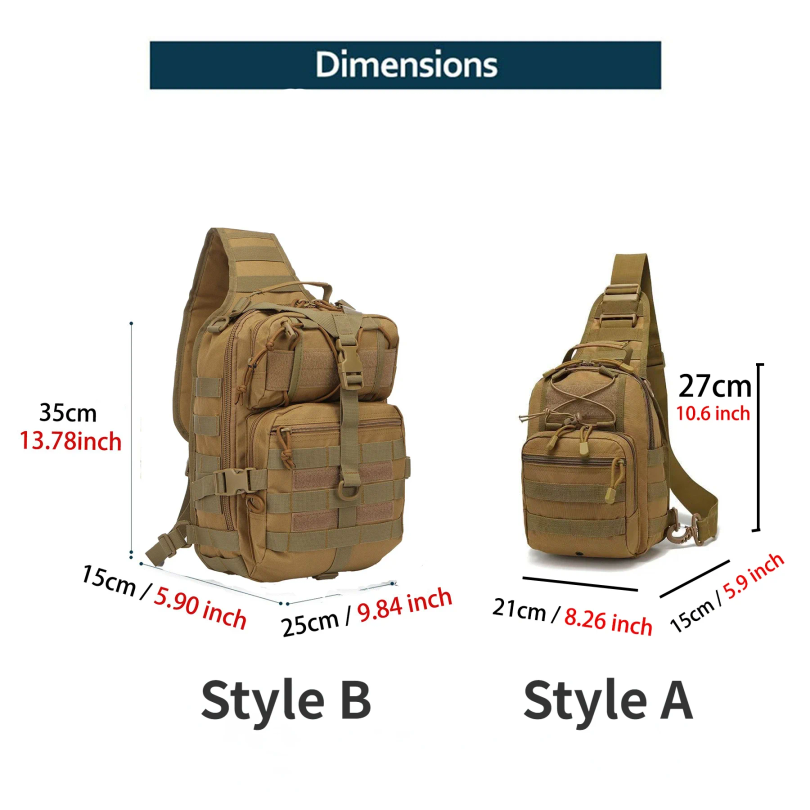 Tactical Assault Pack Sling Ba - Rucksack Military Style recension och pris