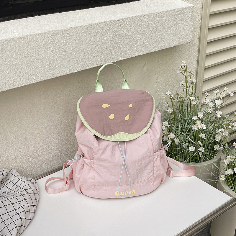 New Womens Summer Cute Cartoon - Canvas Backpack Casual recension och pris