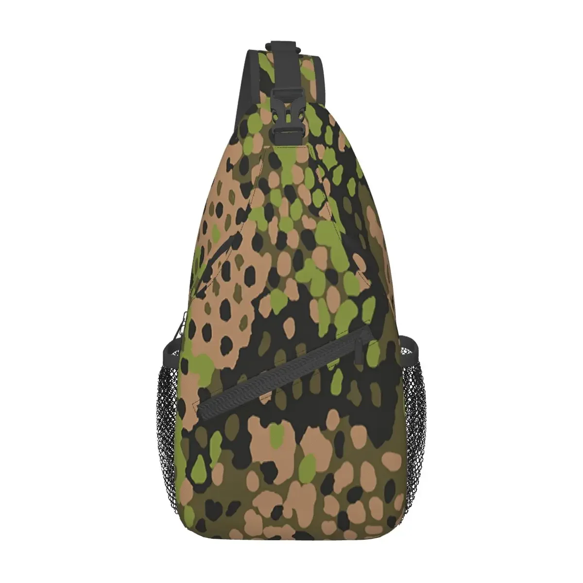 WW2 SS Erbsentarn Camouflage C - Sling Backpack Shoulder recension och pris