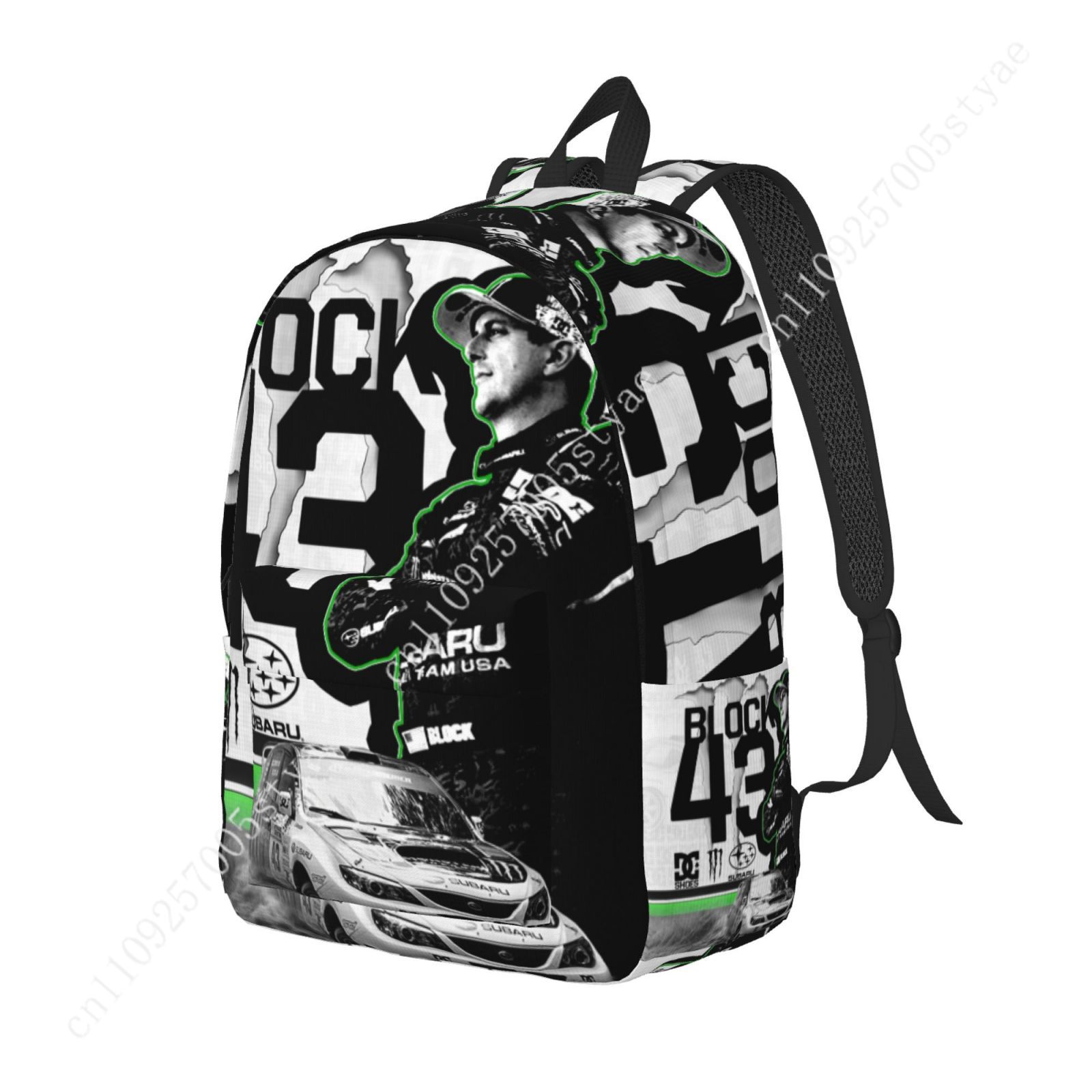 Ken Block 43 Custom Canvas Lig - Fashion Backpack Women recension och pris