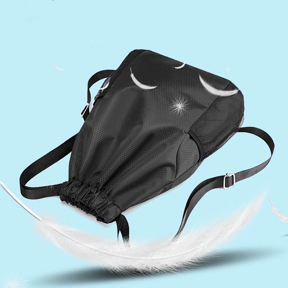 Black drawstring bag, gym back - Drawstring Gym Bag recension och pris