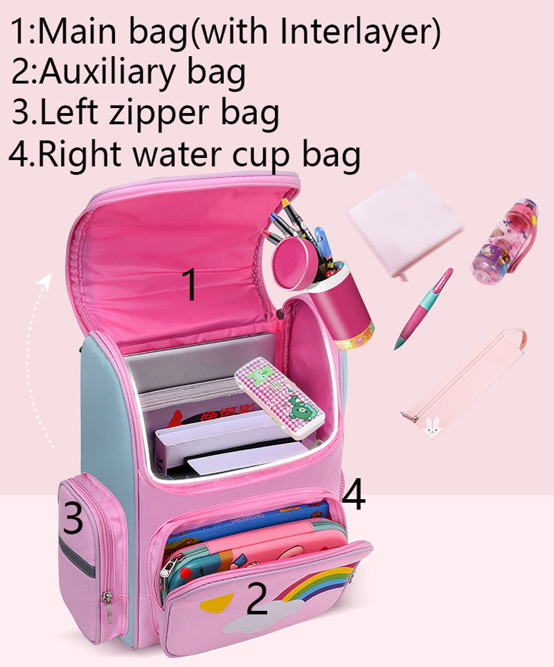 Kid Backpack for Girl Unicorn  - School Backpack Teen recension och pris