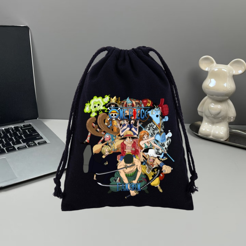 Anime One Piece Drawstring Bac - Drawstring Gym Bag recension och pris