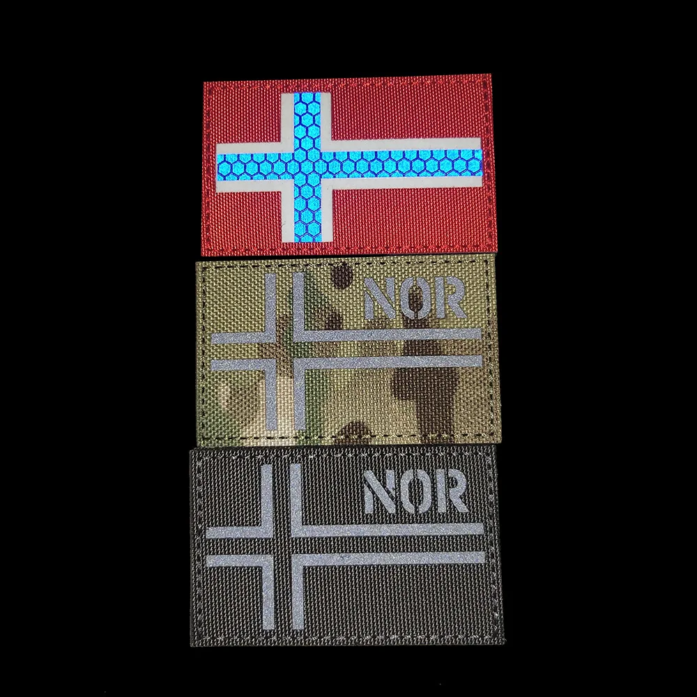 Flag Tactical Patches Norway D - Urban Backpack Tactical recension och pris