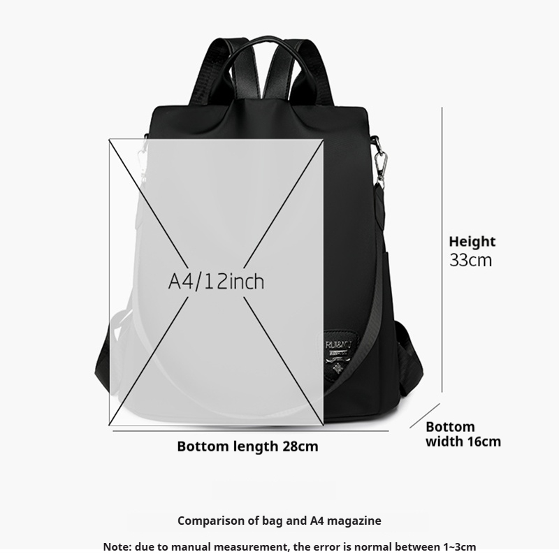 Women Anti Theft Backpack Larg - Travel Backpack Anti Theft recension och pris