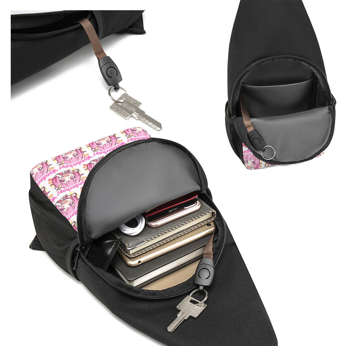 Emu Otori Wonderhoy Stamp Ches - Sling Backpack Shoulder recension och pris