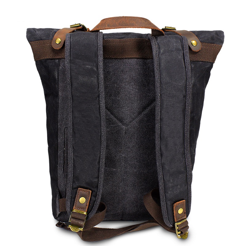 Retro Canvas Leather Backpacks - Leather Backpack Vintage recension och pris